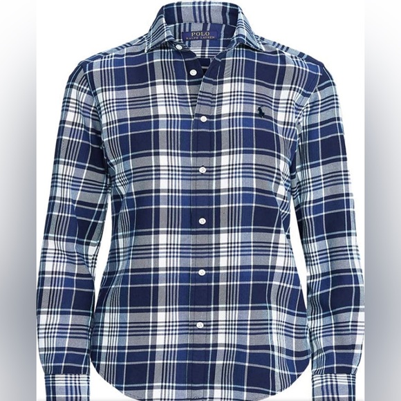 Polo Ralph Lauren Tops Polo Ralph Lauren Womens Flannel Long